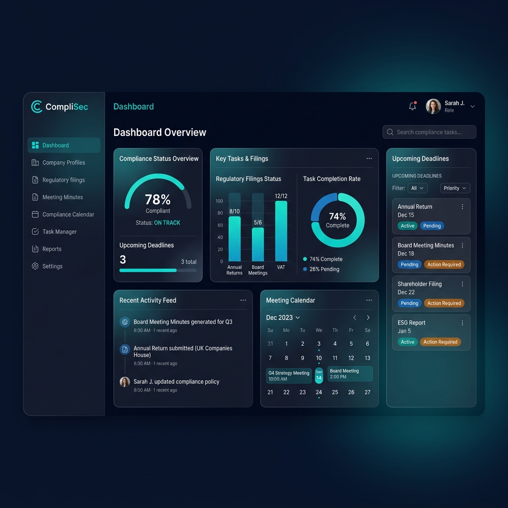 CS-Suite Dashboard